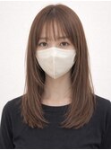 ミディアムストレート