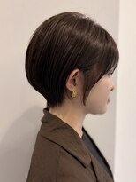 ウル(uru)&nbsp;【ショートカット/坂本大樹】大人小顔ショート丸みショートボブ