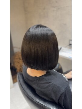 髪屋 紬 髪質改善ストレート