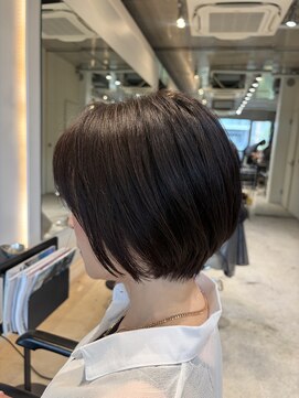 ヘア デザイン リスク(HAIR DESIGN RISK) 【RISK 白井琴菜】三鷹 横顔も素敵なボブスタイル