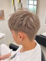 タヤ 尼崎店(TAYA) 透け感バツグン!ハイトーンツーブロック☆