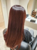 アロッタ 池袋(alotta)&nbsp;【ルビーブラウン】質感重視のオイルストレート仕上げ