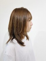 ヘアートラム(HAIR TRAm.)&nbsp;小顔効果抜群！柔らか質感のネオウルフ＆透明感カラー