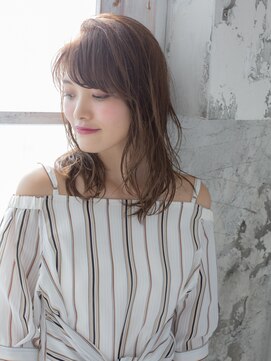 オートクチュールランコントレ(Haute Couture Rencontrer) ラフふわウェットミディ