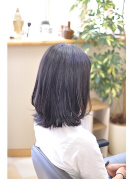 ハートフル(hair salon HEART FULL) 隙間とくびれで軽さのあるミディアム
