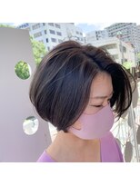 ヴィコロ(vicolo) ショート×シルバーブルージュ