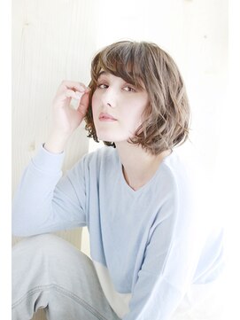 トレス プラス エヌ(TRESS+n) 20代30代40代　レトロロマンボブ【堅田】