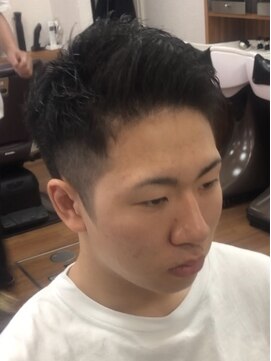 ビューティーボーイ ヤマグチ(BEAUTY BOY Yamaguchi) アップバング×フェード