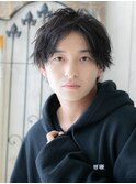 ≪mod's men≫爽やかダークアッシュモテ髪ヘムライトウェーブH