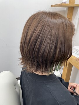 アパートメント 山口阿知須店(APARTMENT) 切りっぱなしボブ