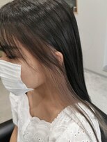 ラグヘアー(RAG HAIR) インナーカラー、イヤリングカラー