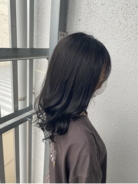 カプア 仙台駅前店(Kapua) 似合わせカット/暗髪/ブルーグレイ/就活カラー/10代20代◎