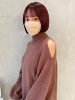 ヨーク(YOKE)&nbsp;【YOKE】ミニボブ/ボルドー/プラム