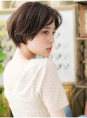 マットブラウンくせ毛風マッシュパーマTa1戸田公園30代40代50代