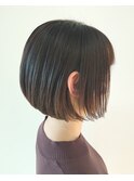丸みスッキリショートボブ