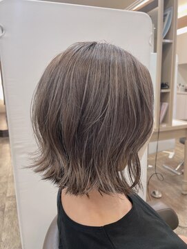 アルターリール(aL ter Rire) 【Rire尚平】外ハネボブ×コントラストハイライトグレージュ★