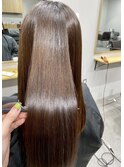 ツヤ髪ツヤ感髪質改善ストレート縮毛矯正/酸熱トリートメント