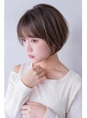 Aimee 町田  大人可愛い小顔ショート×艶グレージュ