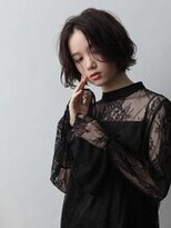 ヘアーカッティングガーデン ジャック モアザン 松山店&nbsp;ボブ/センターパート［松山市駅/白髪ぼかし］