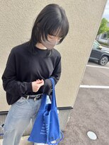 キュー(que)&nbsp;顔周りレイヤーウルフ