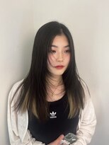 シェノン バイ アランスミシー 表参道(CHAINON by Alan smithee)&nbsp;前髪カタログ/マチルダボブ/ピンクベージュ/丸型/