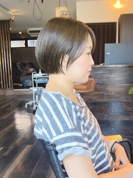 ヘアスペース クレール(hair space clair) 【clair 清水恭平】20代30代可愛いナチュラルショート