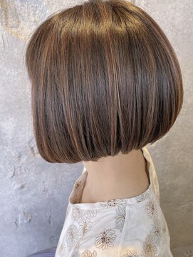 ヘアーデザイン ヴィフ(HAIR DESIGN vif) 【お客様スタイル】前下がりボブ