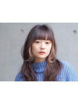 【インナーカラーorハイライトカラー】個性を活かしたヘアカラーに♪