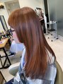 アローム(alom)&nbsp;顔周りぱっつんレイヤースタイル[茅ヶ崎/茅ヶ崎駅]