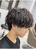 新潟メンズパーマ 新潟波巻き 新潟波巻きスパイラル
