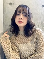 ルービック 枚方(Rubik's)&nbsp;小顔セミウェットウェーブパーマ×外国人風くせ毛