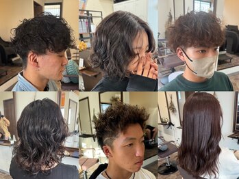 フィグ(Fig)の写真/毎日のスタイリングが楽になるパーマで、トレンドを抑えたヘアスタイルに♪メンズパーマもお任せください☆