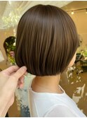 やわらか丸みボブ