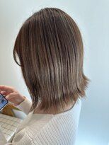 トリート 千葉店(TREAT)&nbsp;ハイライト×オリーブベージュ