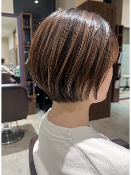 シャンプーボーイ セントラル 博多(SHAMPOO BOY central) ショートボブ/丸みショート/博多駅