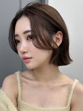 プラチナ(PLATINA) ボブくびれボブ似合わせカット顔まわりカット