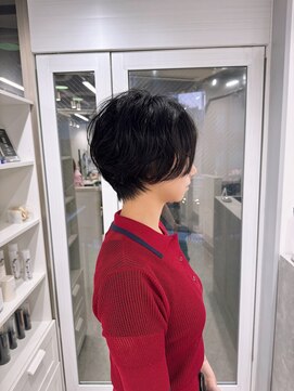 シー 柏(sii.) ショートカット/丸みショート/暗髪透明感カラー