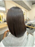 伸ばしかけ重ためロブ