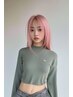 カット＋ホワイトケアブリーチ＋トリートメントカラー　￥27980～