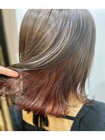 ティーリング 天王町(T ring)&nbsp;インナーカラー/ピンク/ボブ/外はねボブ