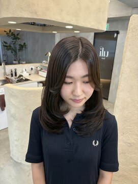 ウリ 横浜(uli) 【NAGOMI指名】透明感カラーとレイヤーカット