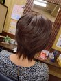 ヘアー カフナ 京急蒲田店(hair kahuna)&nbsp;ウルフベースでも柔らかい感じに仕上げてます