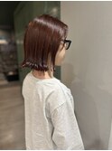 切りっぱなしボブ