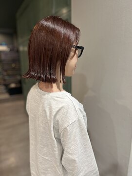 ヘアサロン ナノ(hair salon nano) 切りっぱなしボブ