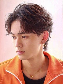 オーシャントーキョー サニー 原宿(OCEAN TOKYO Sunny) 韓国マッシュシースルーマッシュツーブロックメンズダウンパーマ