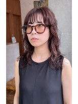 アペロ 柏(Apero) レイヤーパーマ/レイヤー/アプリコットオレンジ/レイヤーパーマ