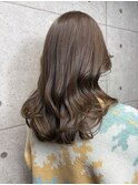 ブリーチなし!ミルクティーベージュカラー