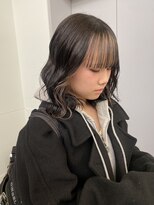 ローレンアオ(LOREN AO)&nbsp;インナーカラー/ベージュカラー/ウェーブヘア/波巻