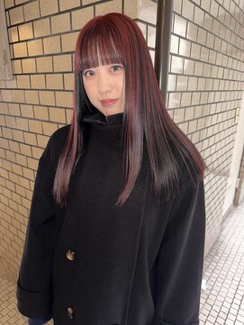 シイ(SIE) ワンブリーチで作るアンブレラカラー☆☆