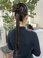 ノート(note) トレンドハーフアップアレンジ♪